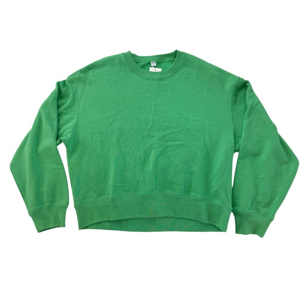 Uniqlo Green Crewneck Sweatshirt Size S NWT